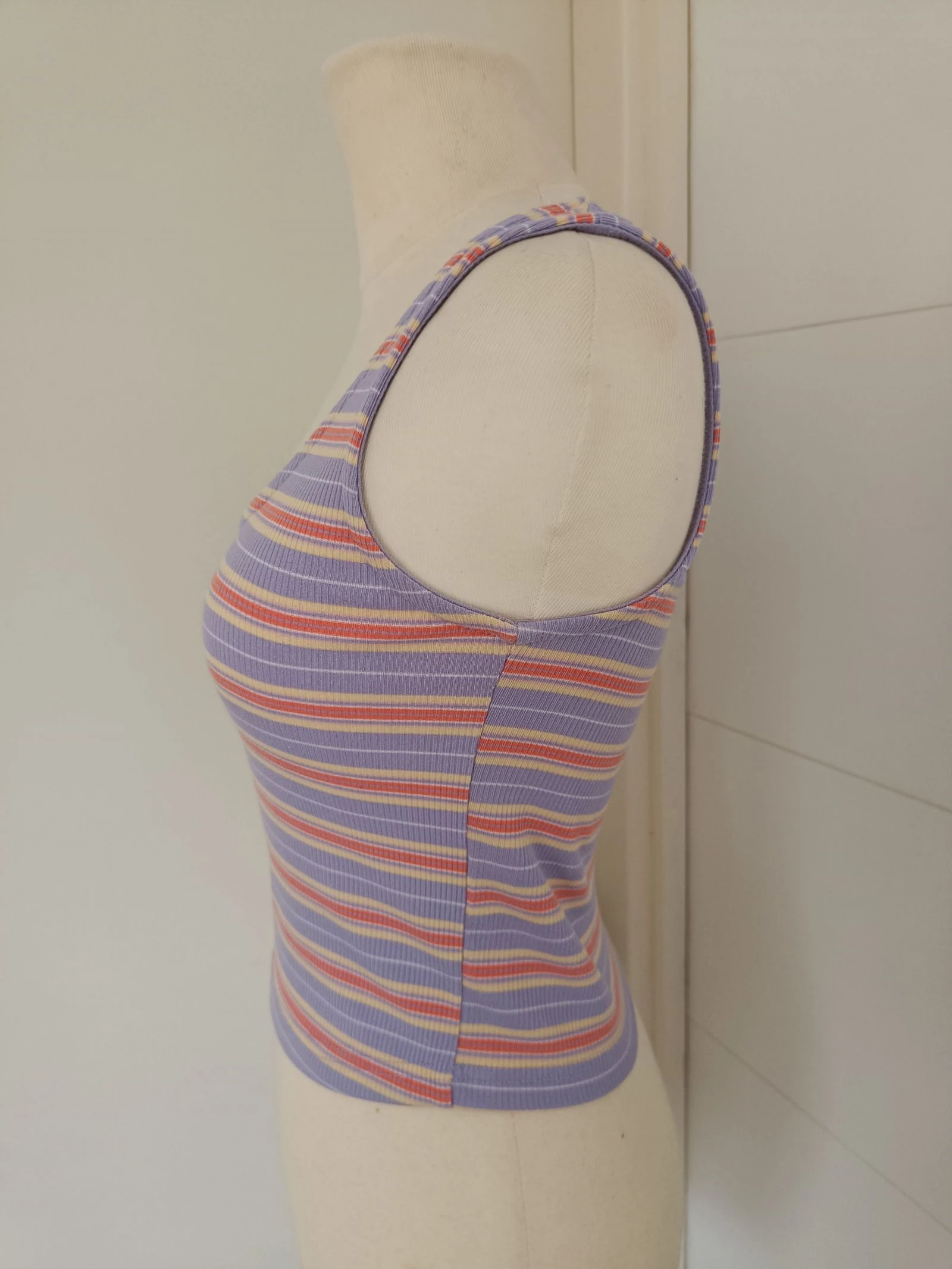Leuk gestreept topje van Only, maat XS – photo 3